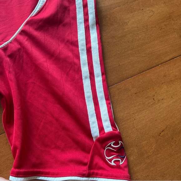 Chicago Fire MLS Soccer Jersey Yth L Climacool Adidas Authentic Red White Y2K 06 - Picture 5 of 11